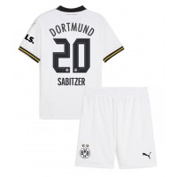 Camiseta Borussia Dortmund Marcel Sabitzer #20 Tercera Equipación para niños 2024-25 manga corta (+ pantalones cortos)